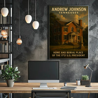 Andrew Johnson 17Th President Poster