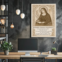 Blessed Diana d'Andalò Poster