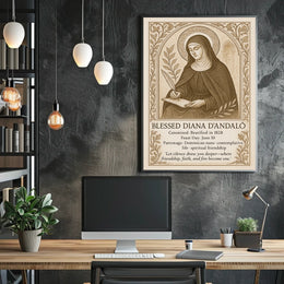 Blessed Diana d'Andalò Poster