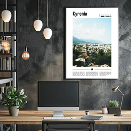Kyrenia Mediterranean Escape Travel Poster PosterGoat