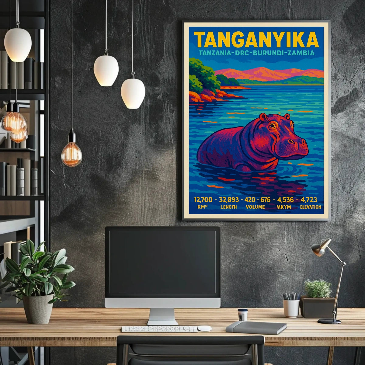 Tanganyika A Vibrant Tribute Poster