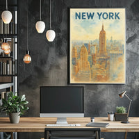 New York Skyline Poster