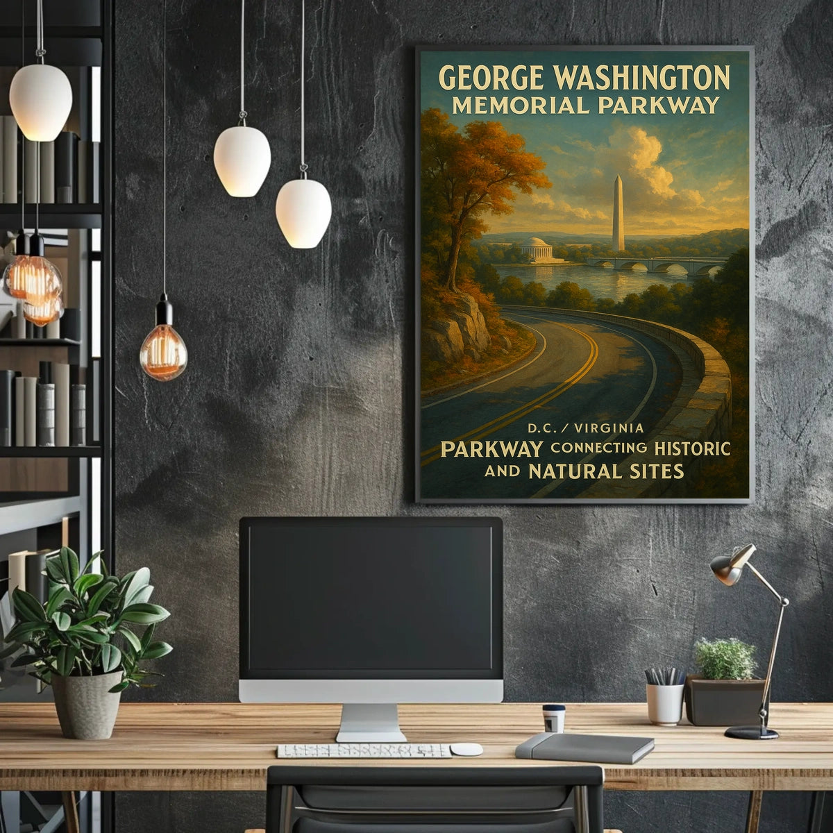 George Washington Memorial Parkway Poster