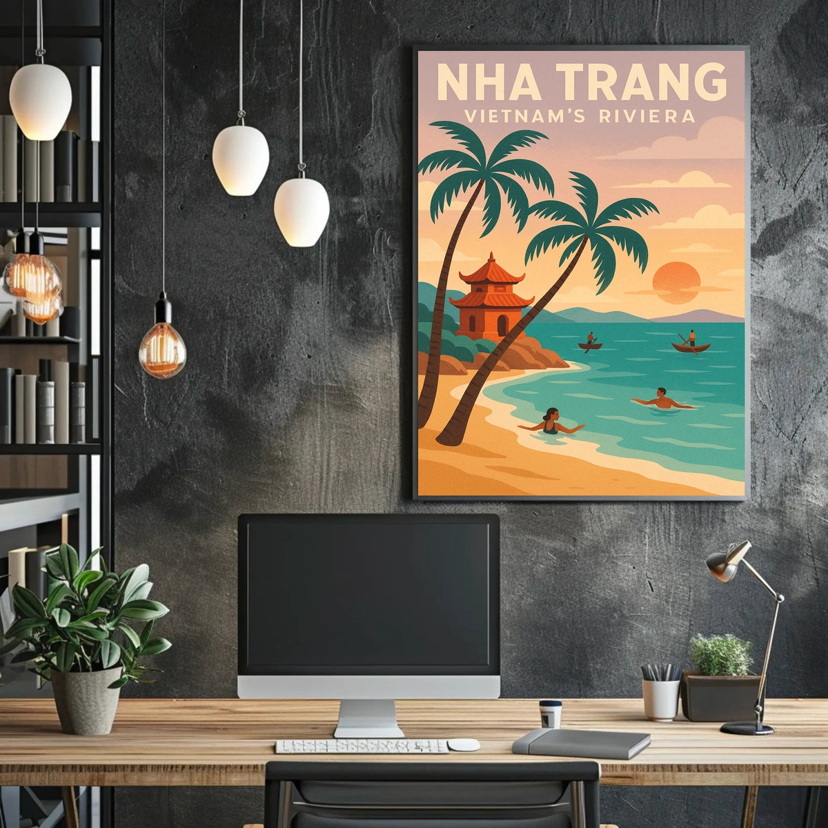 Nha Trang Vietnams Riviera Poster