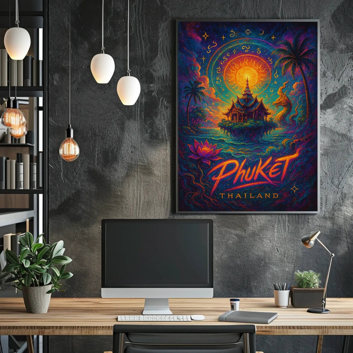 Phuket, Thailand A Vibrant Escape Poster