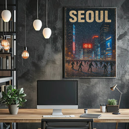 Winter Night In Seoul Poster