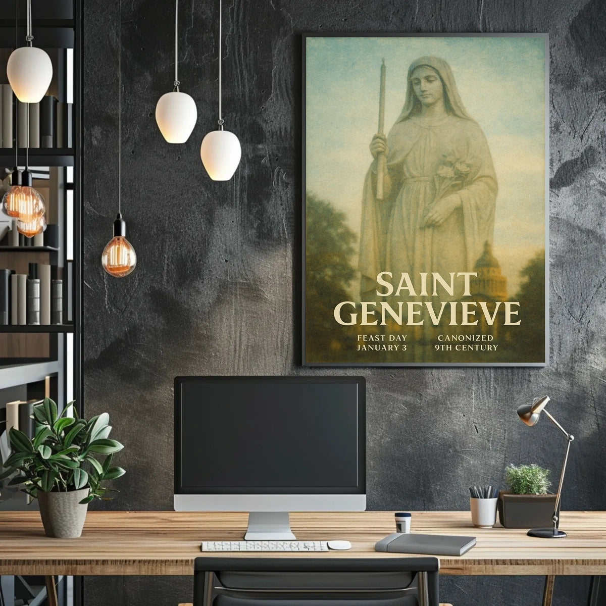 Saint Genevieve Poster