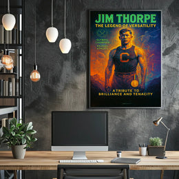 Jim Thorpe The Legend Of Versatility Poster