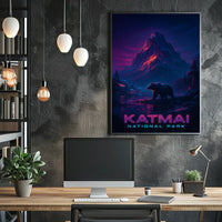 Katmai National Park Poster