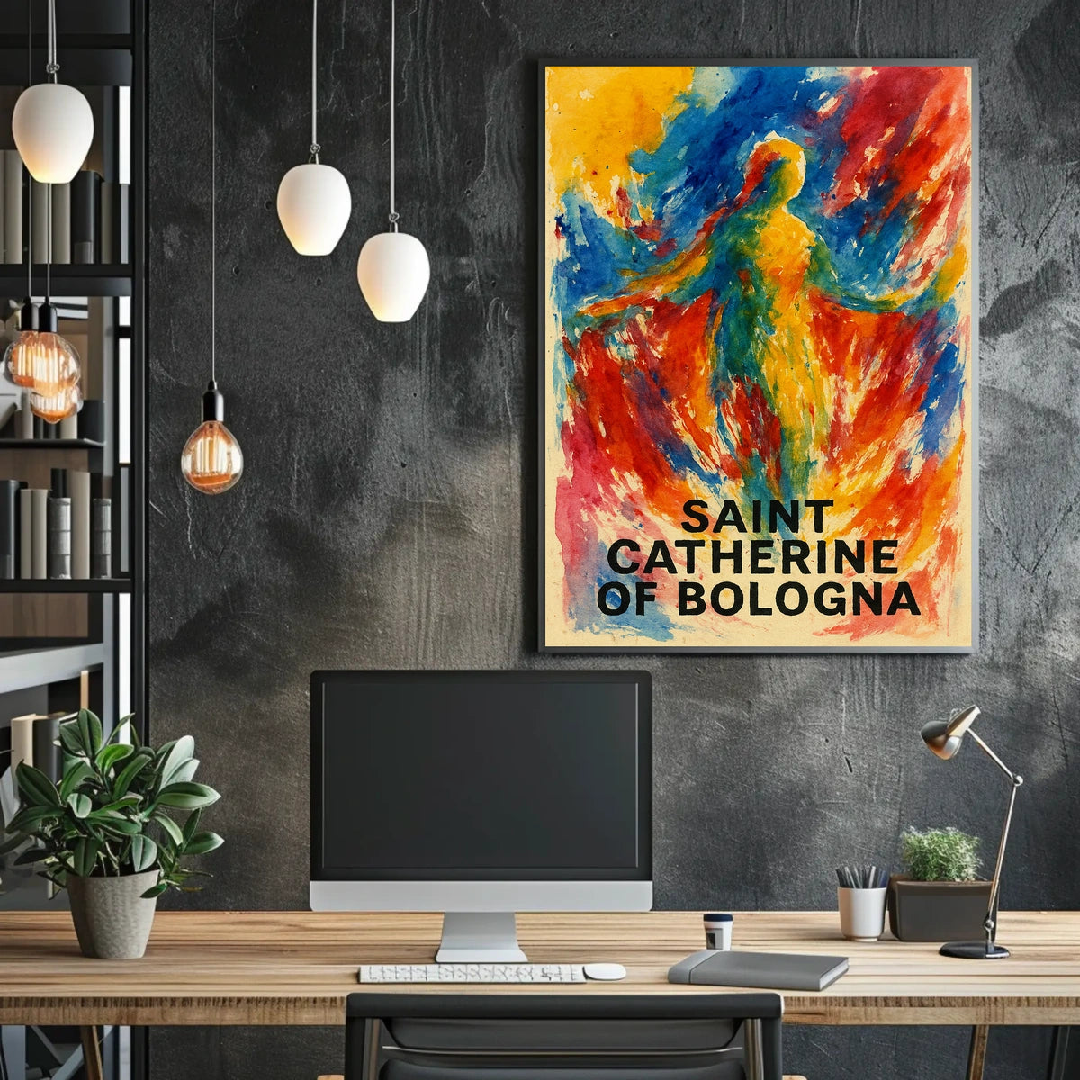 Saint Catherine Of Bologna Poster
