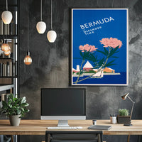 Bermuda In Oleander Time Poster