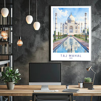 Taj Mahal Poster PosterGoat