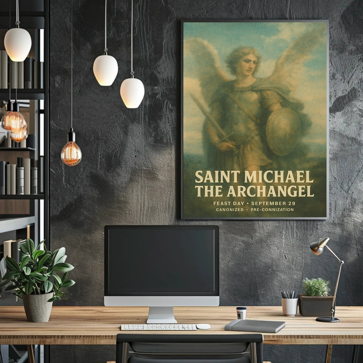 Saint Michael The Archangel Poster