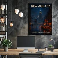 New York City You Are Here. You Are Alive Poster