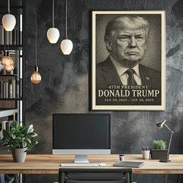 Donald Trump 47Th President Poster