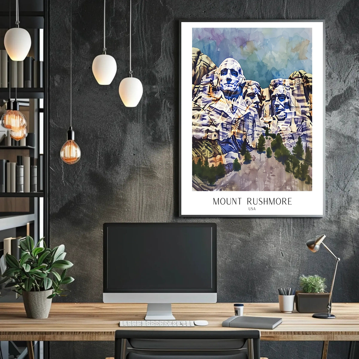 Mount Rushmore Poster