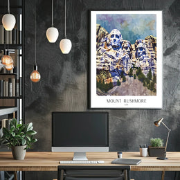 Mount Rushmore Poster