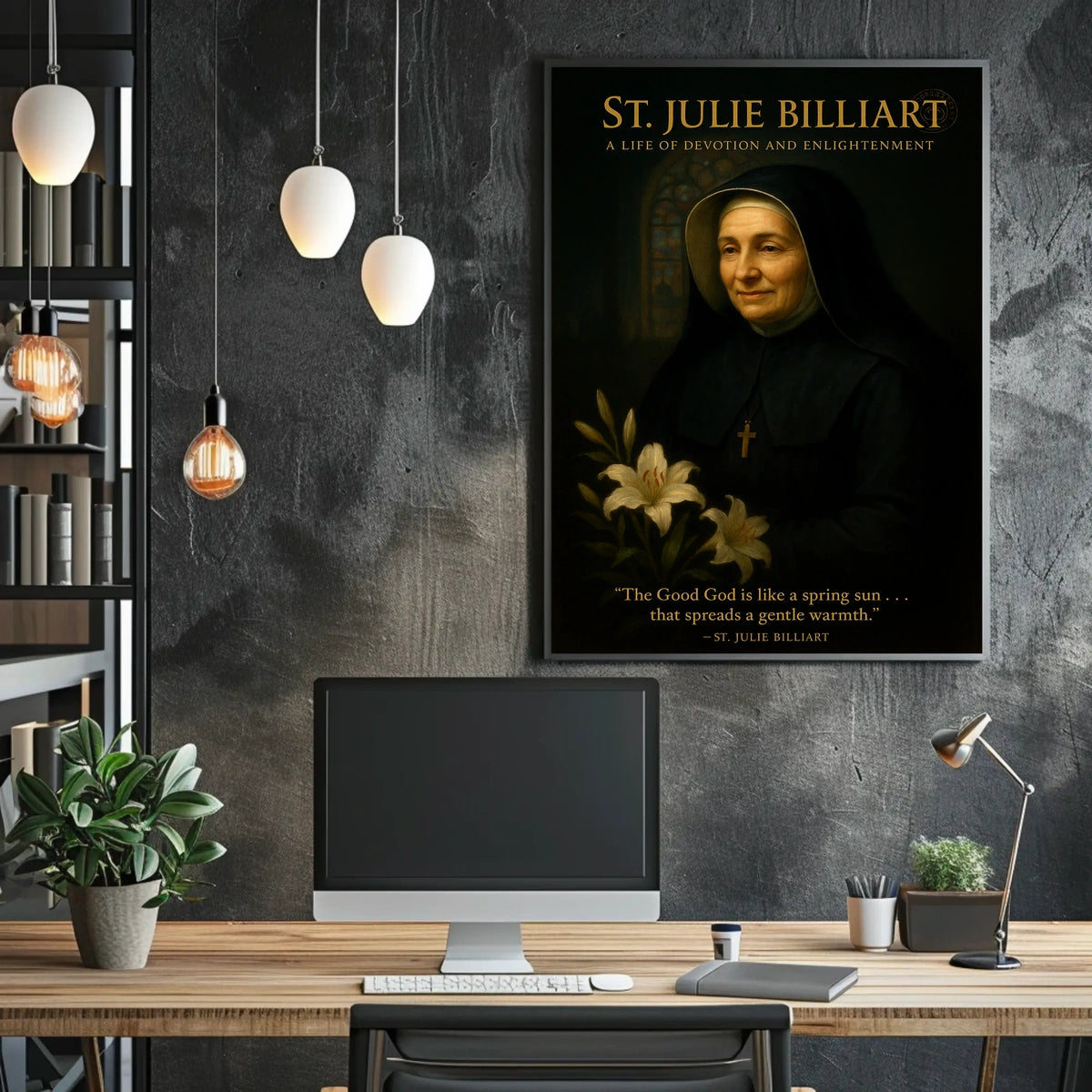 St. Julie Billiart A Life of Devotion Poster