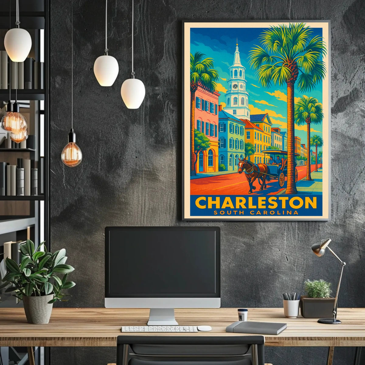 Charleston Charm Poster