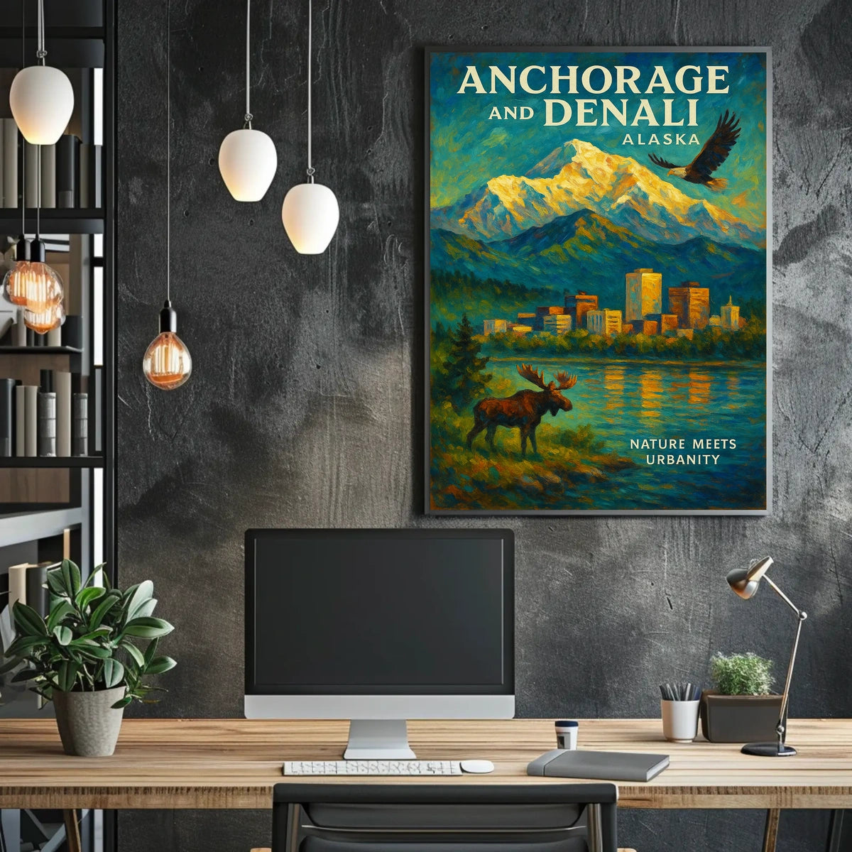 Anchorage and Denali Where Nature Meets Urbanity Description This Poster