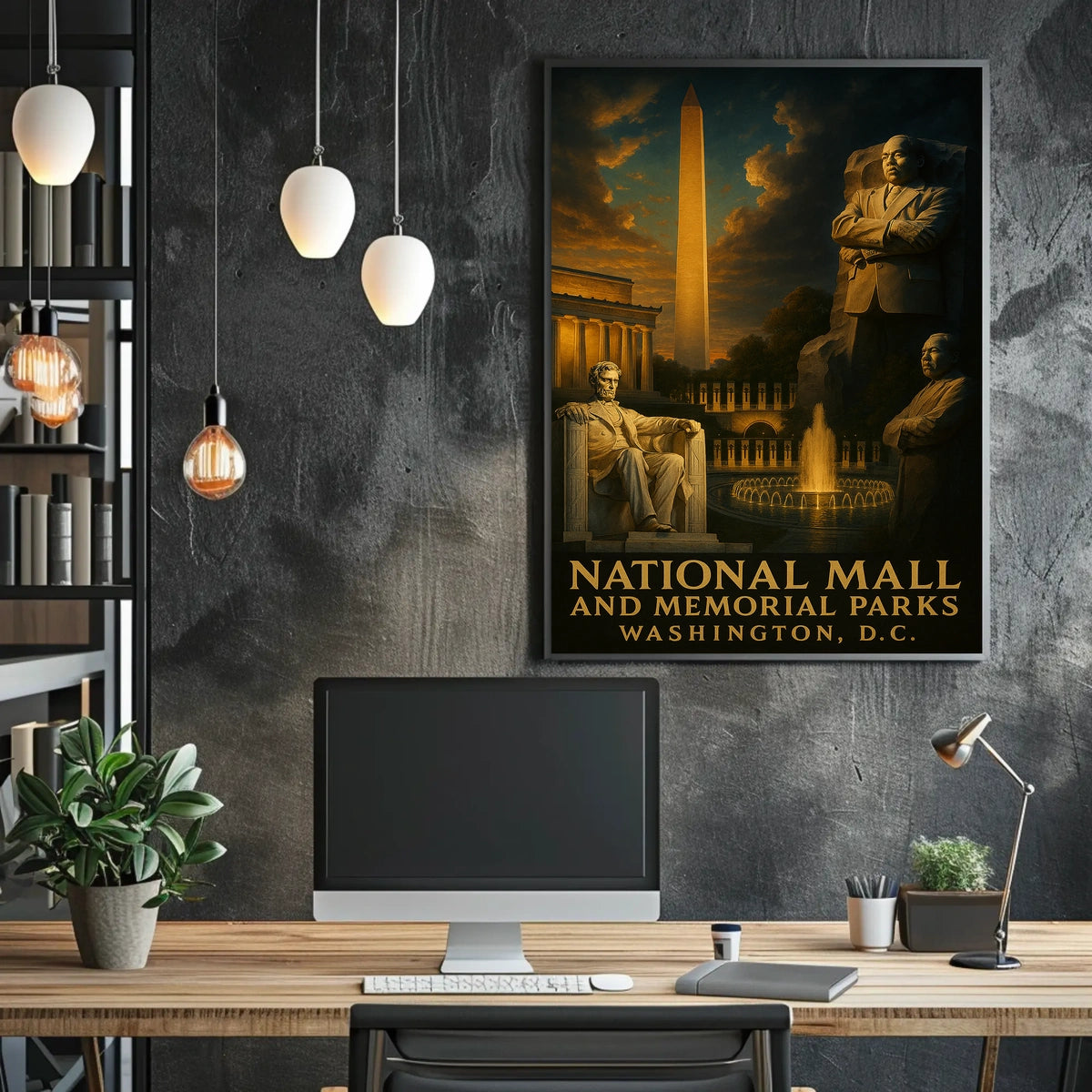 National Mall And Memorial Parks Poster