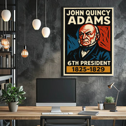 John Quincy Adams 6th President Poster