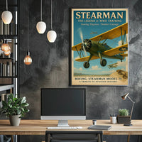 Stearman: The Legend of WWII Training Poster
