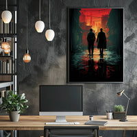 Shadows In The Alley Poster