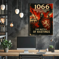 Battle-hardened Steed: Iconic Historical Warfare Art Poster