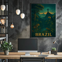 Brazil A Natural And Cultural Wonder Poster