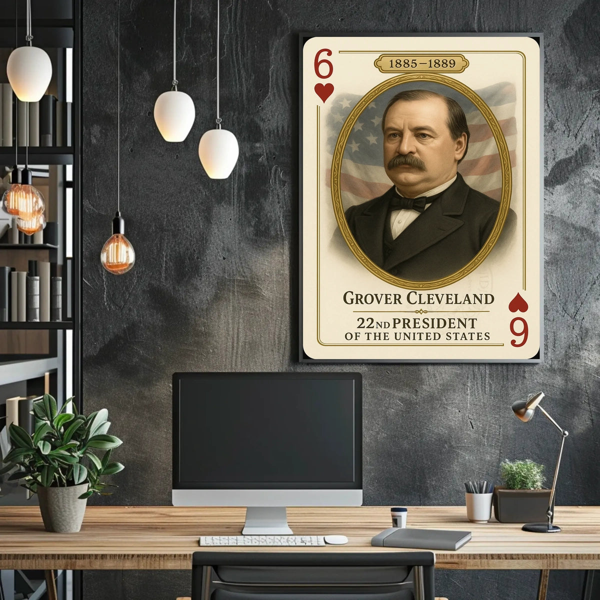 Grover Cleveland 22nd President Poster