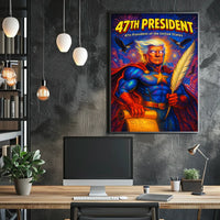 Donald Trump Patriot Champion Pop Art Patriotic Collector Wall Limited Edition Poster