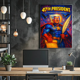 Donald Trump Patriot Champion Pop Art Patriotic Collector Wall Limited Edition Poster