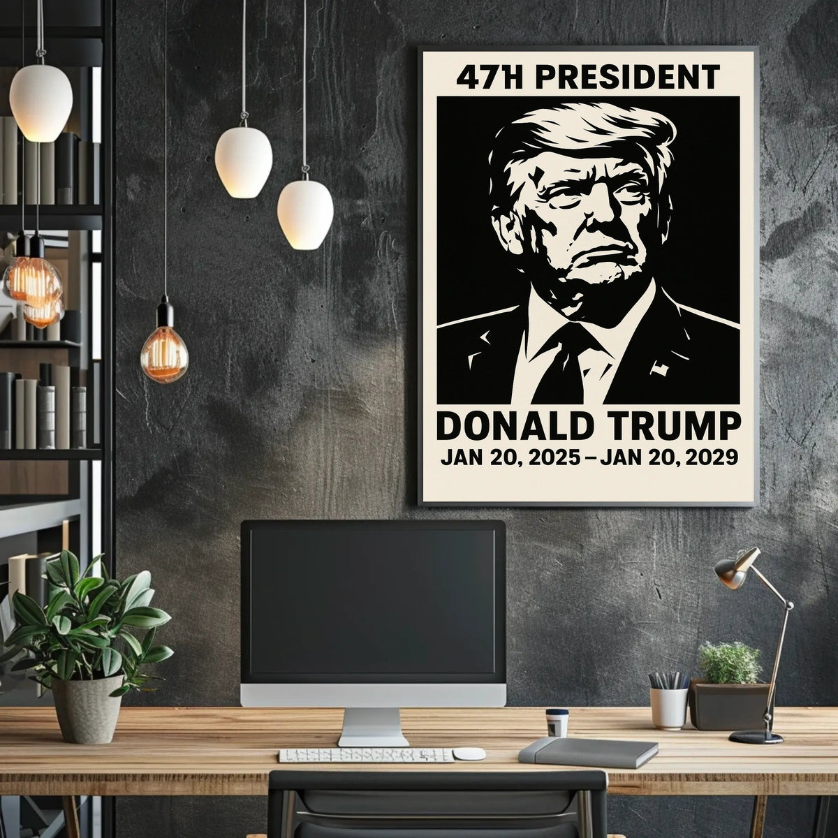 Donald Trump 47th President Poster