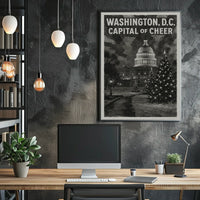 Washington DC Capital Of Cheer Poster