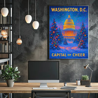 Washington, D.C. Capital Of Cheer Poster