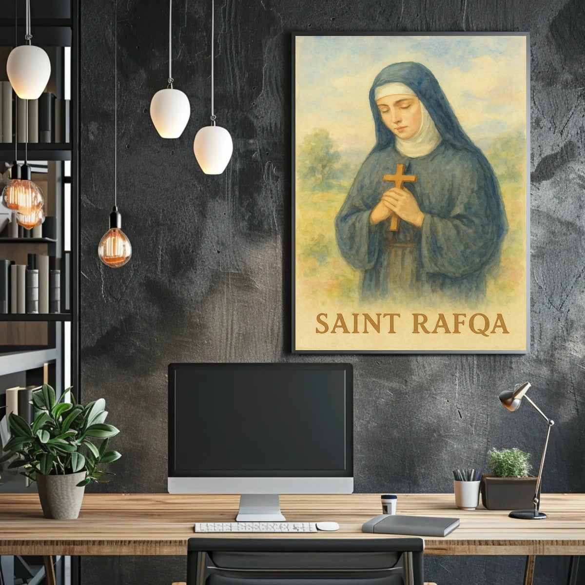 Saint Rafqa Poster
