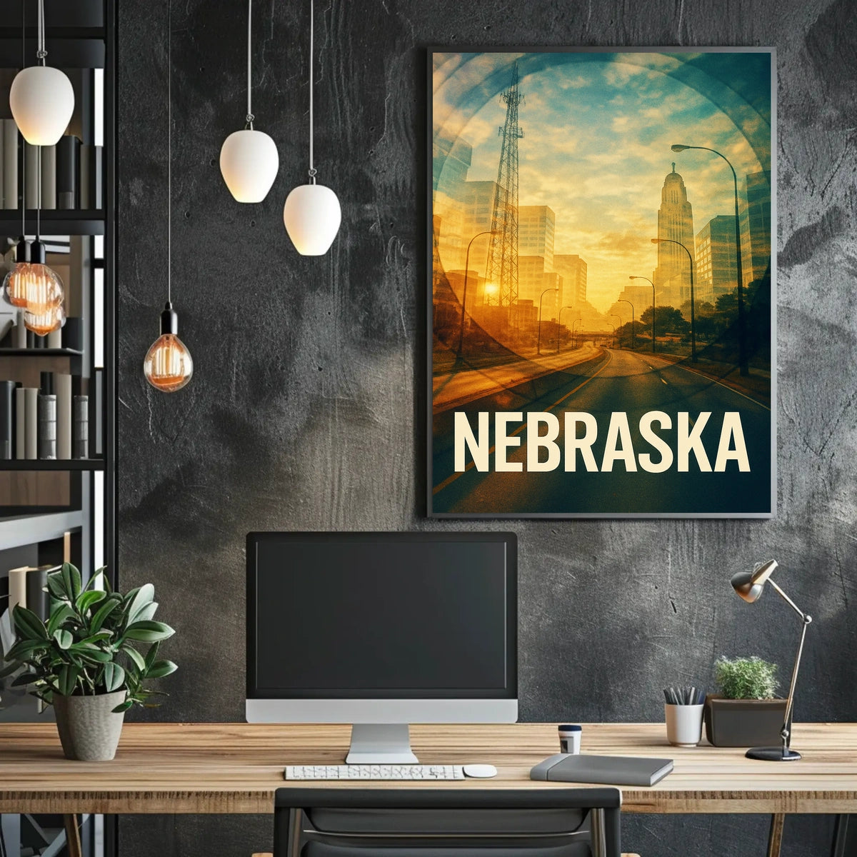 Nebraska A Journey Through the Heartland Poster