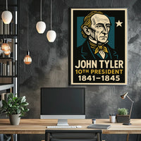 John Tyler 10th President Poster