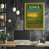 Iowa Heartland Of America Poster
