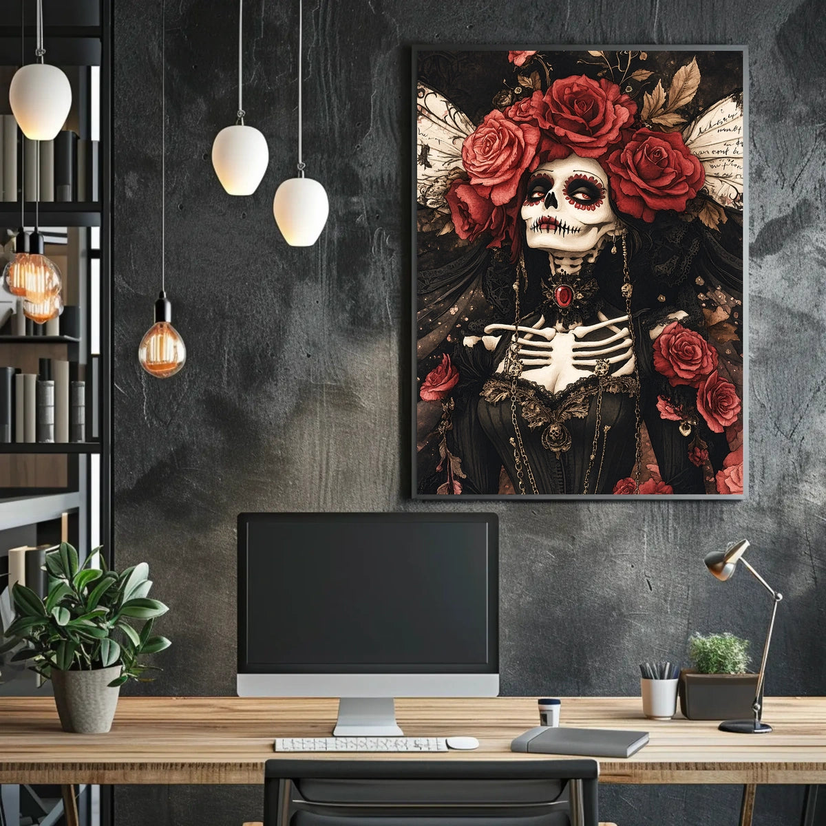Day of the Dead La Catrina Cultural Heritage Poster