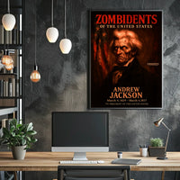 Andrew Jackson 7th President of the United States Zombidents Poster Series