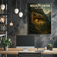 Walnut Canyon, Arizona Poster
