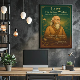 Laozi The Path Of Wisdom Poster