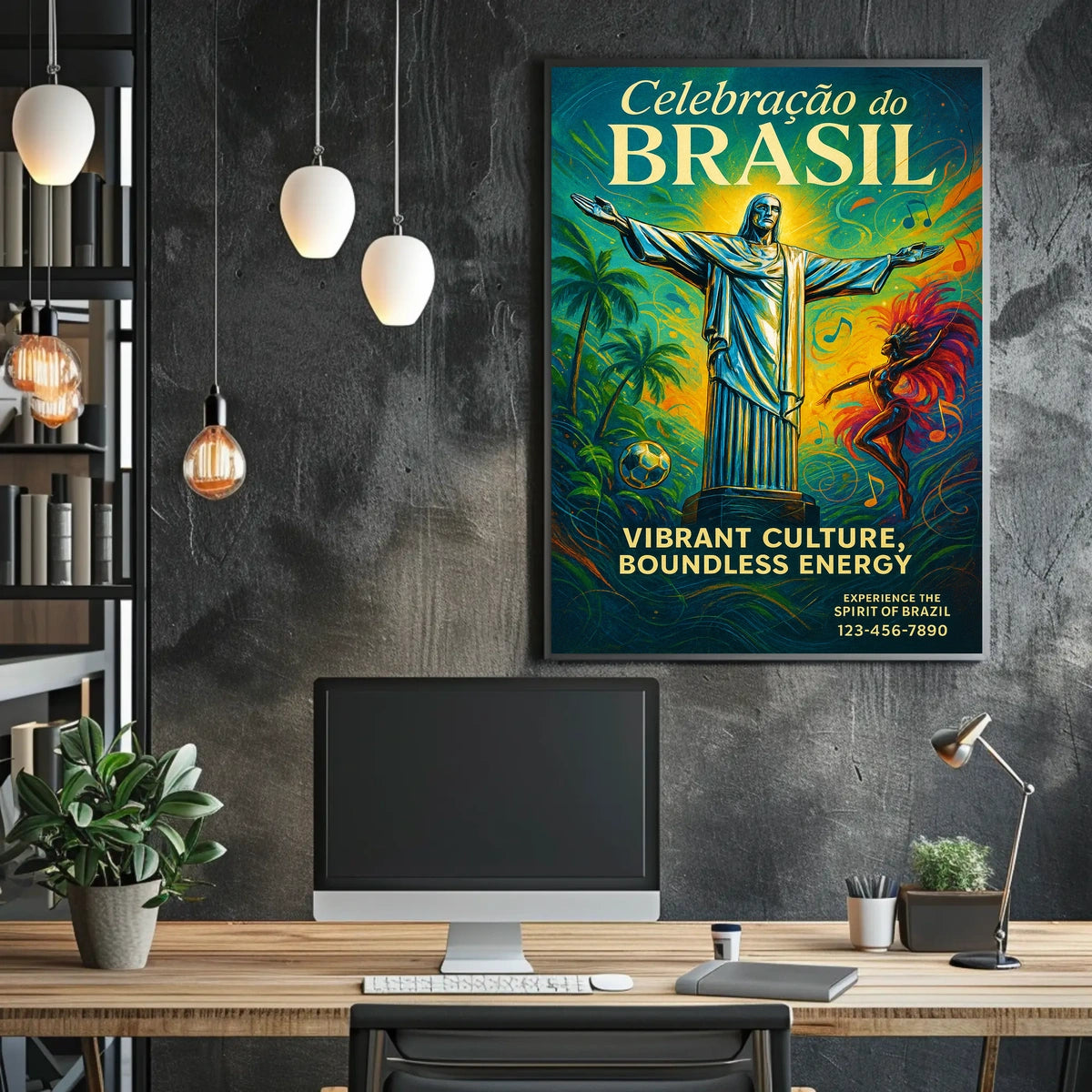 Celebration Of Brazil Poster