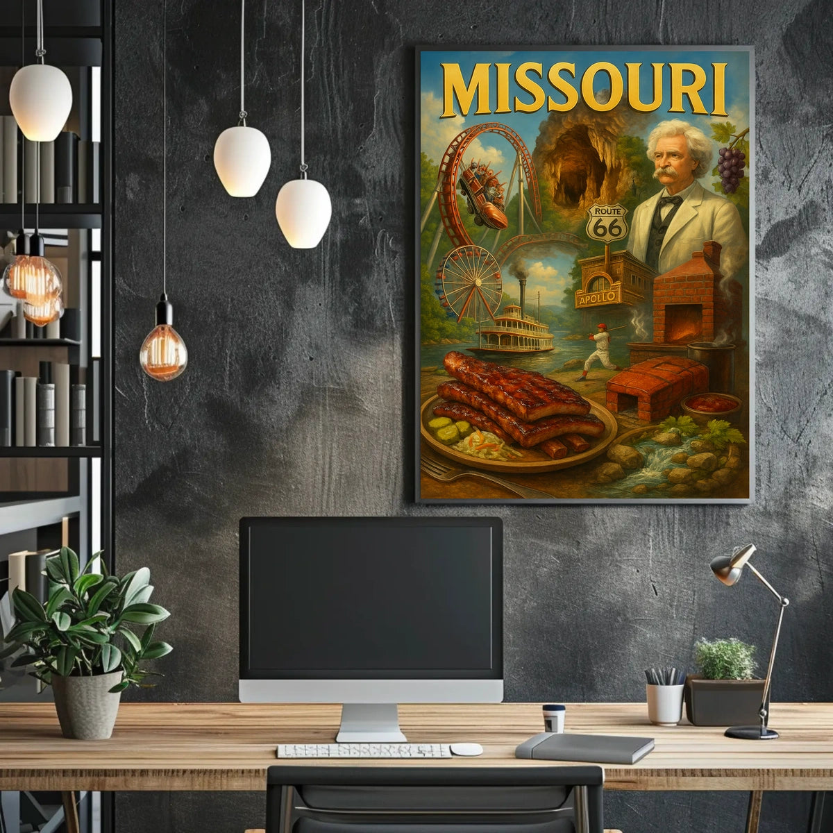 Missouri A Cultural Tapestry Poster