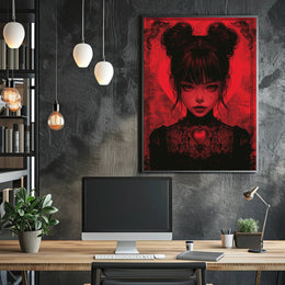 Gothic Elegance Poster PosterGoat
