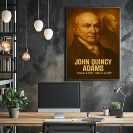 John Quincy Adams 6Th President Poster