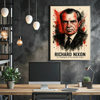 Richard Nixon 37th President Poster
