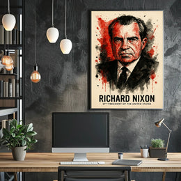Richard Nixon 37th President Poster